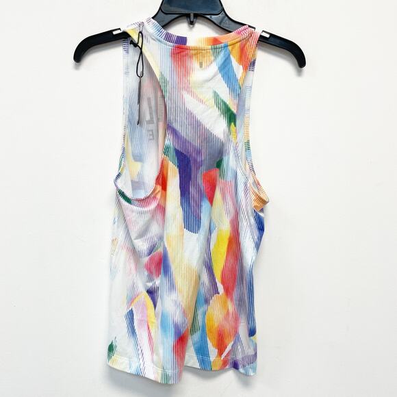 NoBull Women's All Pride Rainbow Racerback Tank Top Athletic Cross Fit Small - Picture 2 of 4